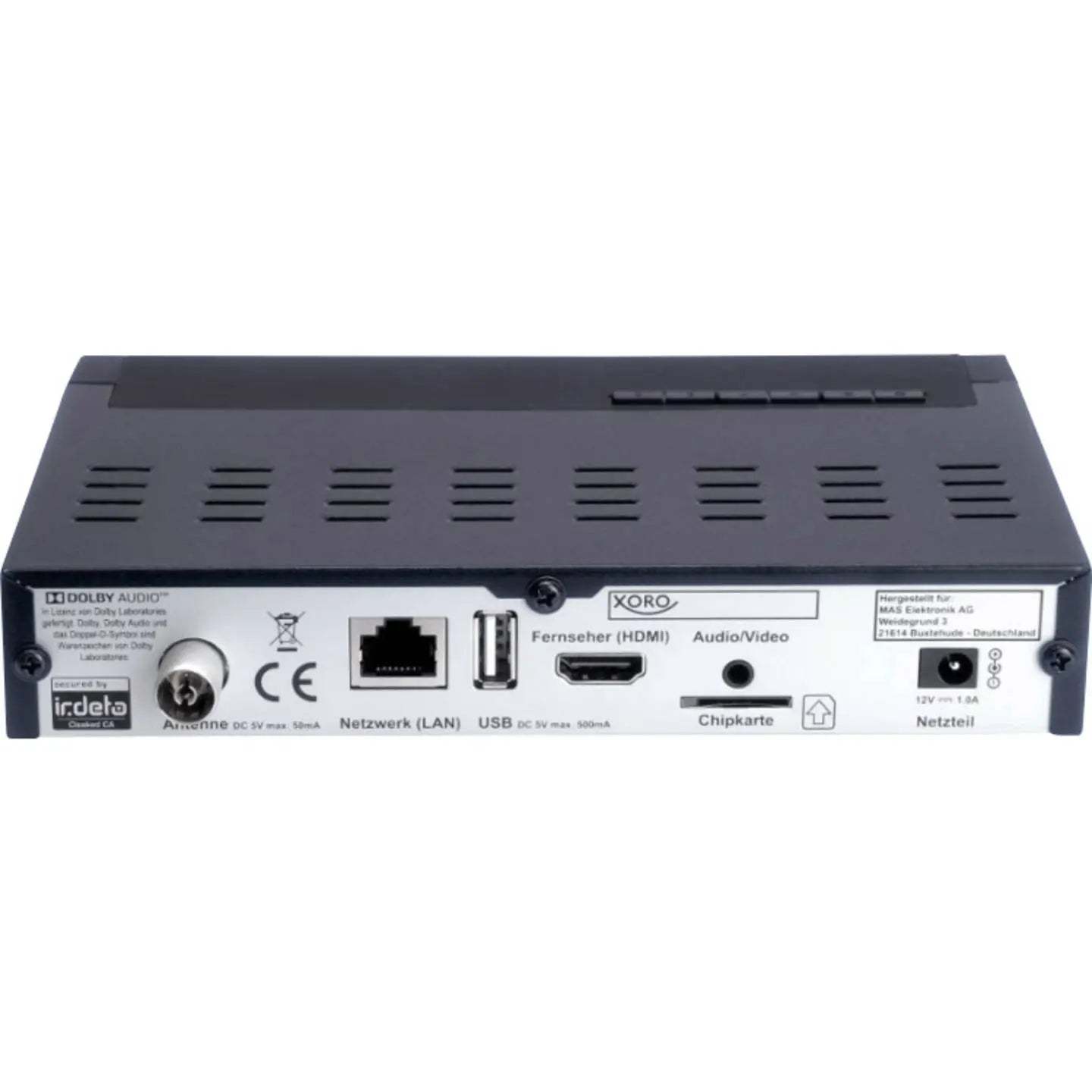 B-Ware Xoro   Dvb T2 Receiver Hrt 8770 Twin Freenet Tv Entschlüsselung - 4260427610947