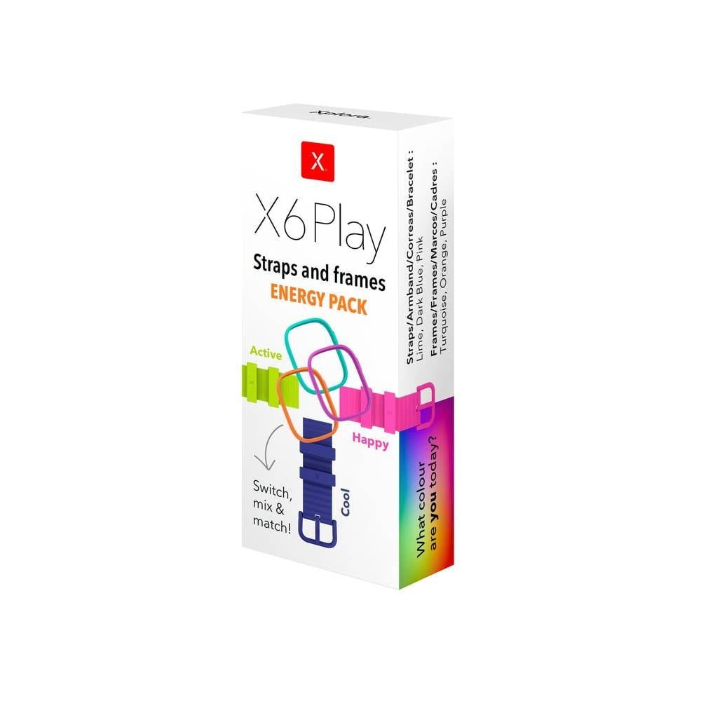 B-Ware Xplora X6 Play Kids Ersatzarmband Hellblau Pink Grün Armband Fitnessuhrenzubehör - 7090048408985