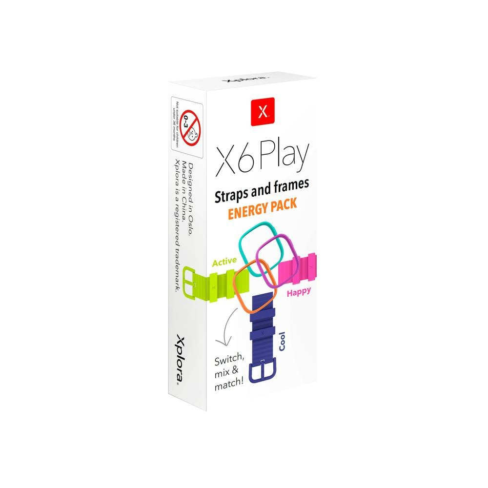 B-Ware Xplora X6 Play Kids Ersatzarmband Hellblau Pink Grün Armband Fitnessuhrenzubehör - 7090048408985