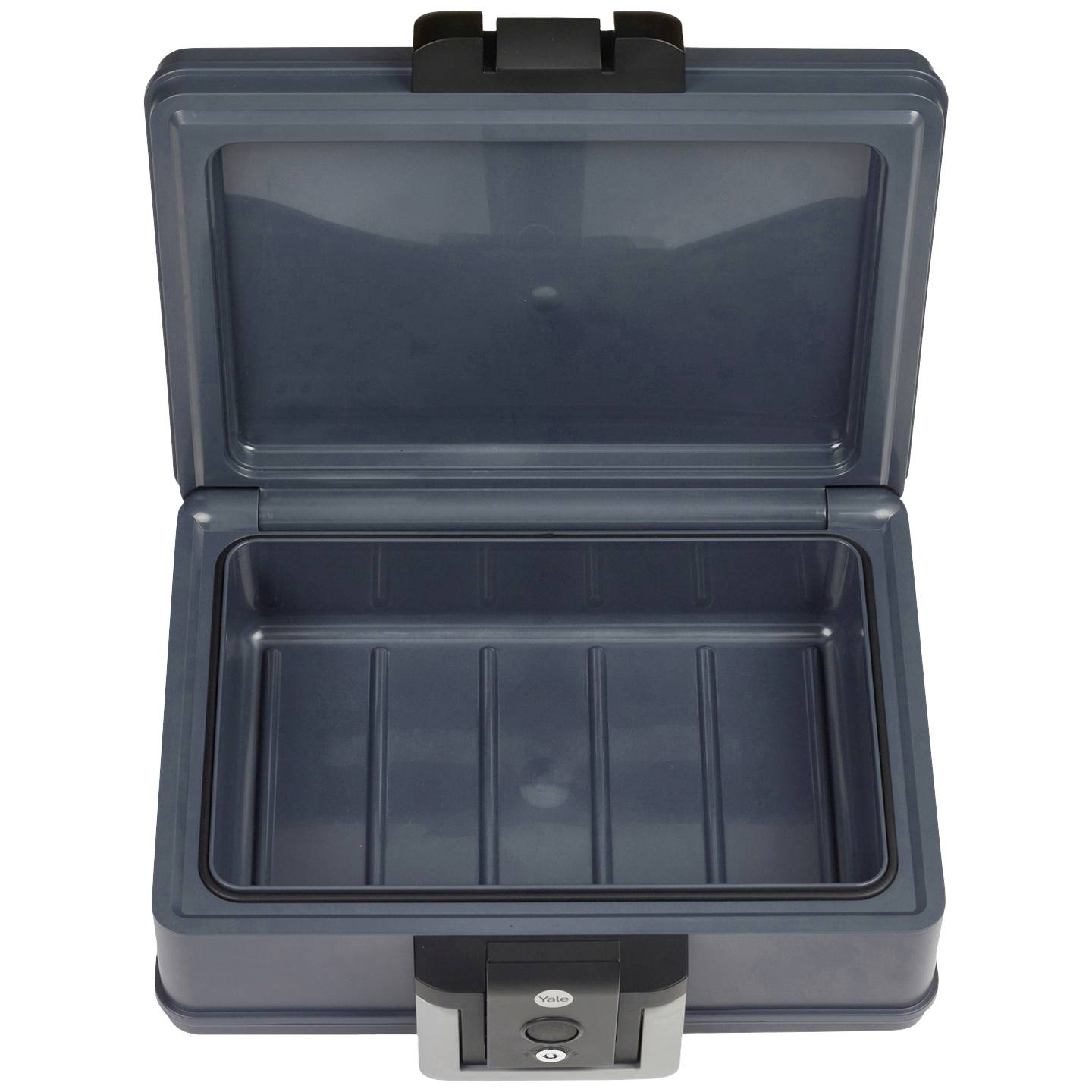 B-Ware Yale Kassette Box Feuer Wasserschutz Din A4 Medium Dokumente Schwarz - 5052847125908