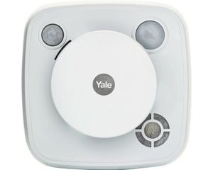 B-Ware Yale Rauch-Hitze-Bewegungsmelder Multifunktionsmelder Weiß Batteriebetrieb
