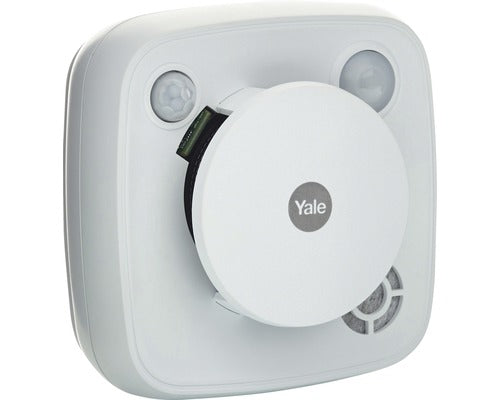 Yale Rauch-Hitze-Bewegungsmelder Multifunktionsmelder Weiß Batteriebetrieb - 5011802307148