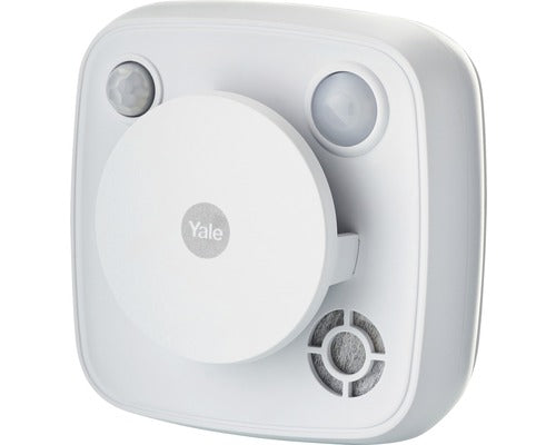 Yale Rauch-Hitze-Bewegungsmelder Multifunktionsmelder Weiß Batteriebetrieb - 5011802307148