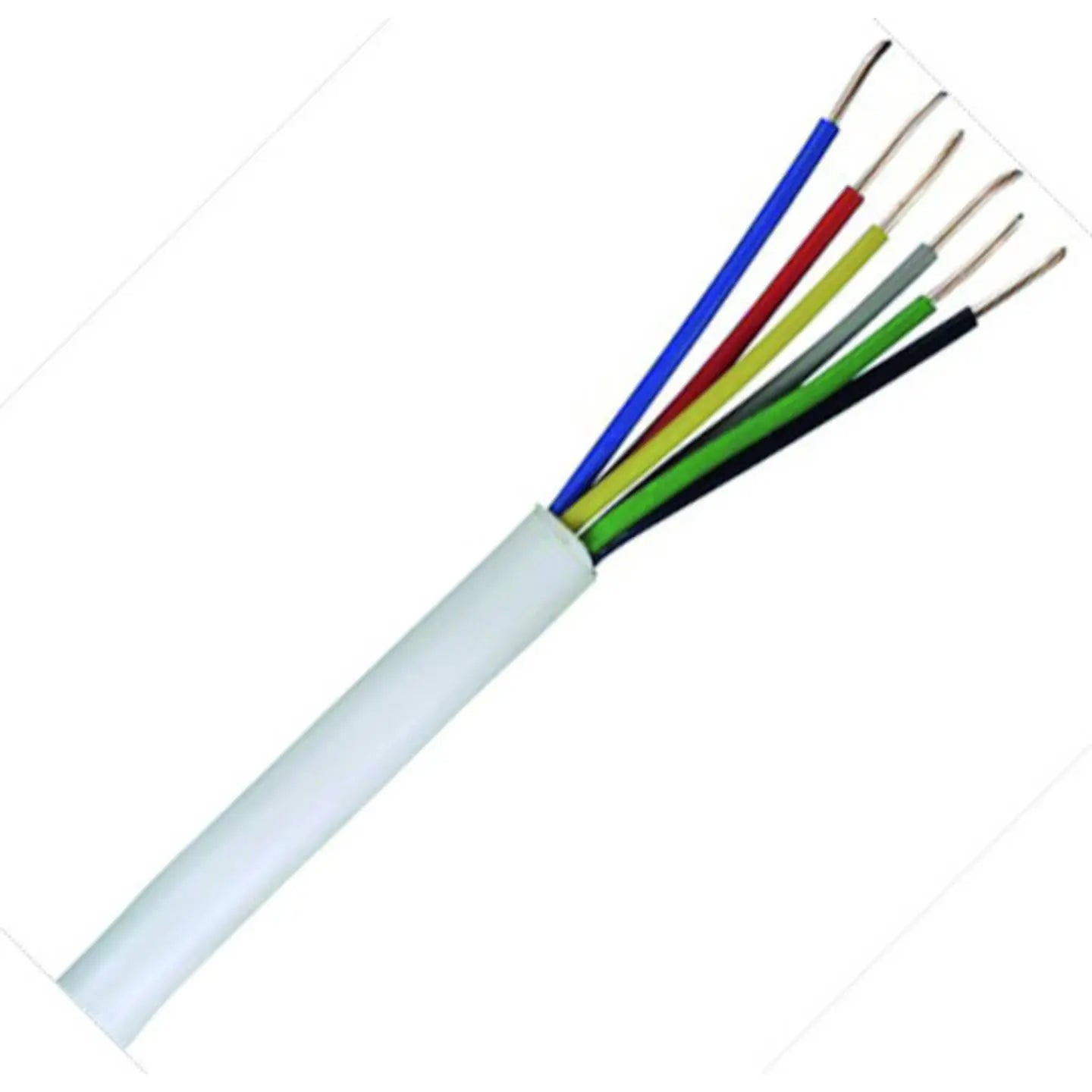 B-Ware Yr Mantelleitung Installationskabel Kabel Leitung 4x0,8 Weiss Pvc Kupfer 100 M - 2050009581282