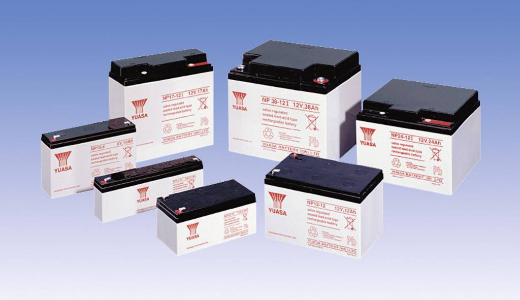 Yuasa NP17-12 NP17-12 Bleiakku 12 V 17 Ah Blei-Vlies (AGM) 181 x 167 x 76 mm - 4016138323696