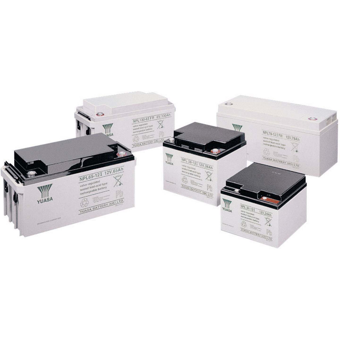 B-Ware Yuasa Bleiakku Speicherbatterie 12 V 65 Ah Agm M6 Schraubanschluss Wartungsfrei - 4016138323795