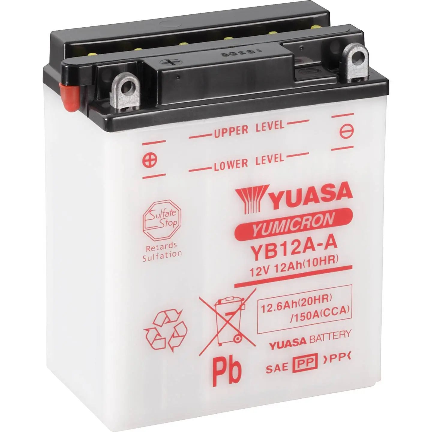 B-Ware Yuasa Yb12 A A Motorradbatterie 12 V 12 Ah Für Motorräder Motorroller Siehe Text - 5050694005442