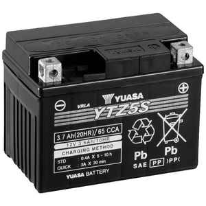 B-Ware Yuasa Ytz5 S Motorradbatterie Starterbatterie 12 V 3.5 Ah Rollerbatterie