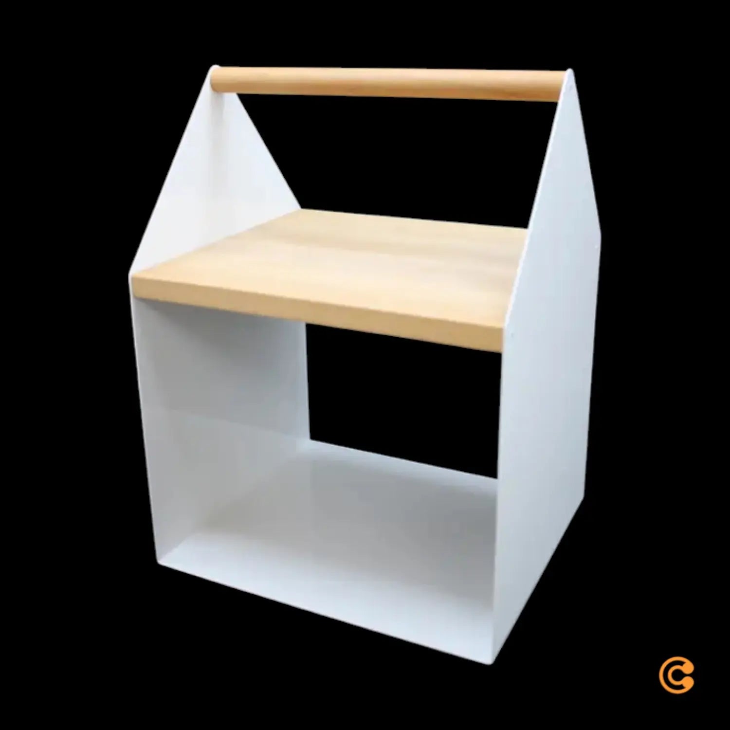 B-Ware Yunic Tiny House Beistelltisch Tisch Couchtisch Sofatisch Weiß Siehe Text/Foto - 4250298799971