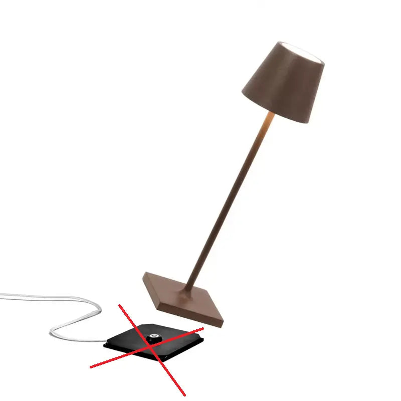 Zafferano Poldina Micro Akkulampe Ip65 Corten Leselampe Siehe Text/Foto B-Ware - 8054144506517