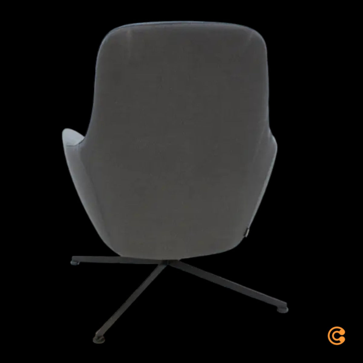 Zanotta Kent 895 Drehbarer Sessel Relaxsessel Fernsehsessel Drehsessel Sessel - 1