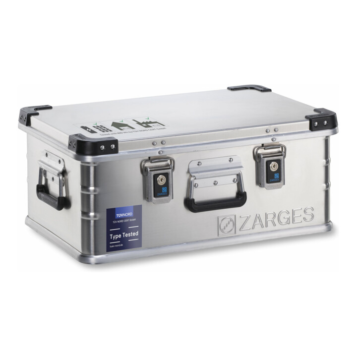 B-Ware Zarges Akku Storage Box Batteriebehälter Lithium Aufbewahrung 450x300x150mm - 4003866405848