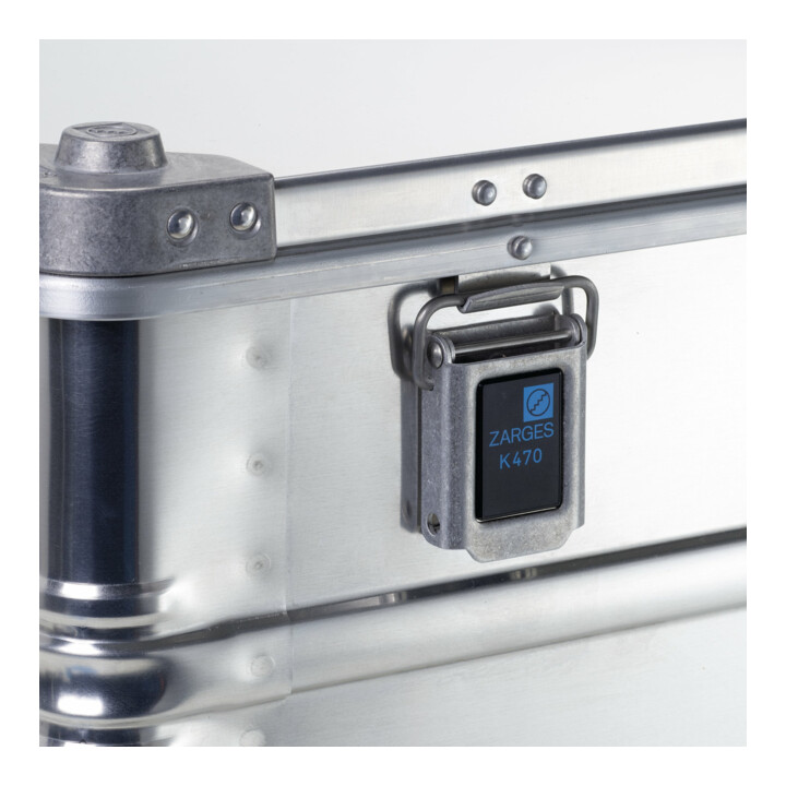 B-Ware Zarges Alu Kiste Kiste K470 750x550x380mm Aluminium Transportbox Stapelbar - 4003866405657