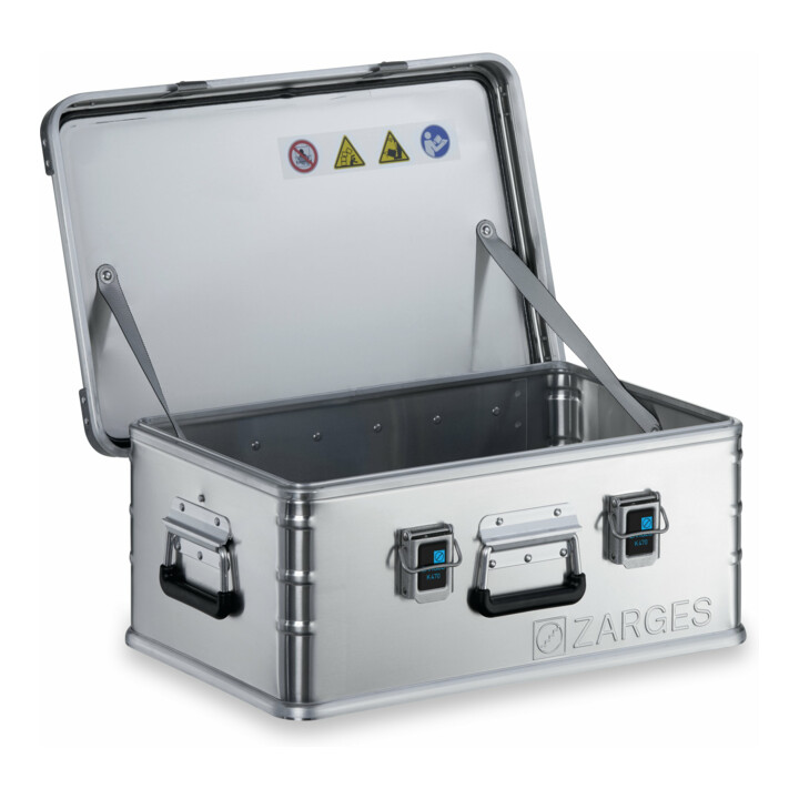 Zarges Alu Kiste Box K470 Alu Kiste 550x350x220mm Standardgröße Silber B-Ware - 4003866405688
