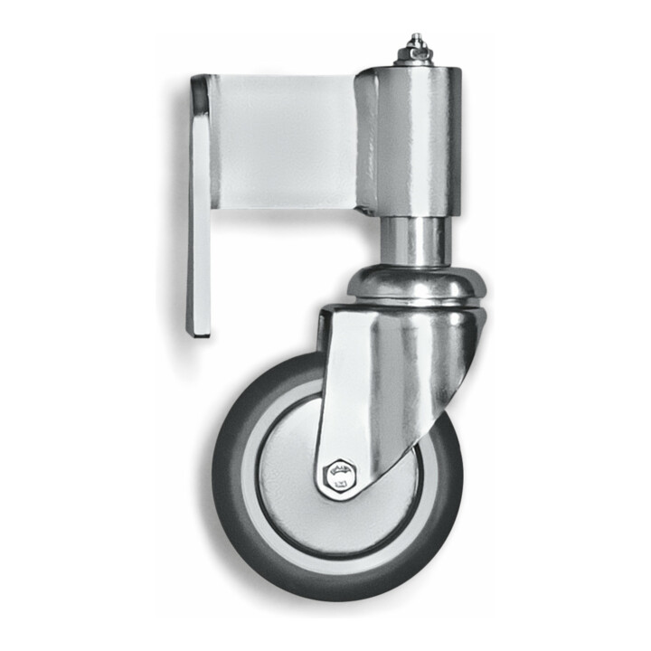 B-Ware Zarges Federlenkrolle Rad Leiterrolle Rechts Leiternende Montagematerial - 4003866402212