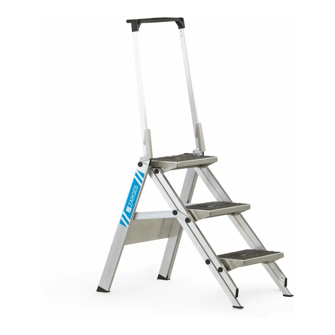 B-Ware Zarges Stehleiter Tritt Plazamax P Lm Sicherheitstreppe 3 Stufen Plattform 0,7 M - 4003866419289