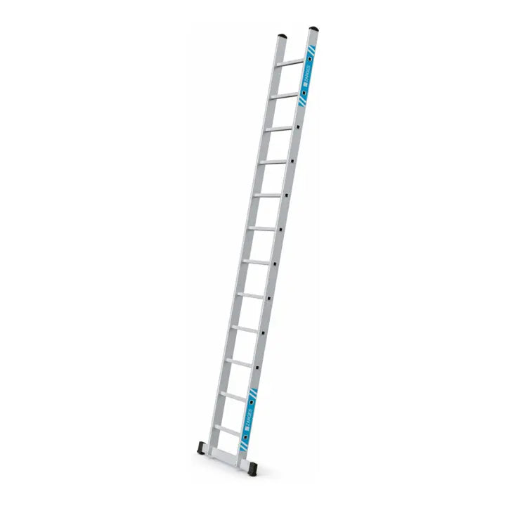 B-Ware Zarges Anlegeleiter Stehleiter Leiter Sprossen Aluminium 3,61 M 12 Sprossen - 4003866415144