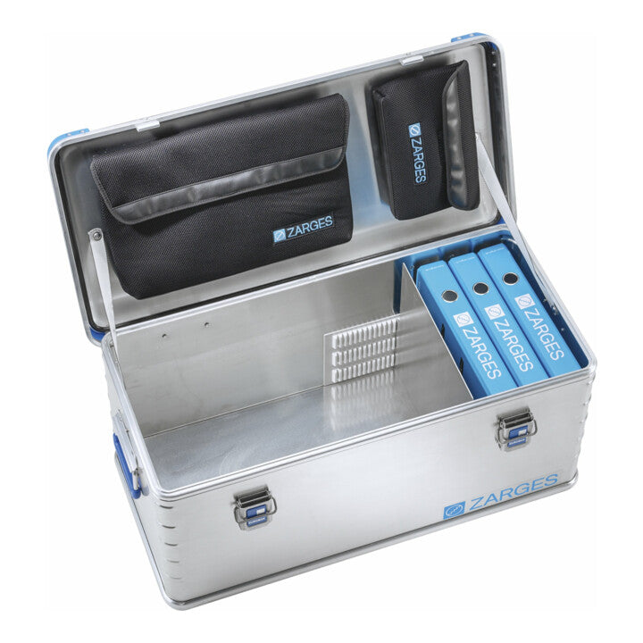 ZARGES Trennwand-System Set Mini-Box Alu-Trennwand Ordnung Zubehör 346mm 215mm - 4003866408641