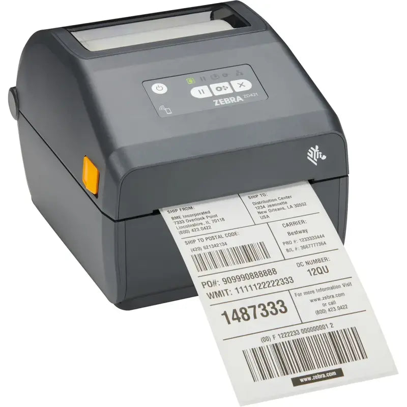 B-Ware Zebra Etikettendrucker Labeldrucker Thermodirektdrucker Kabellos Usb Lan Nfc