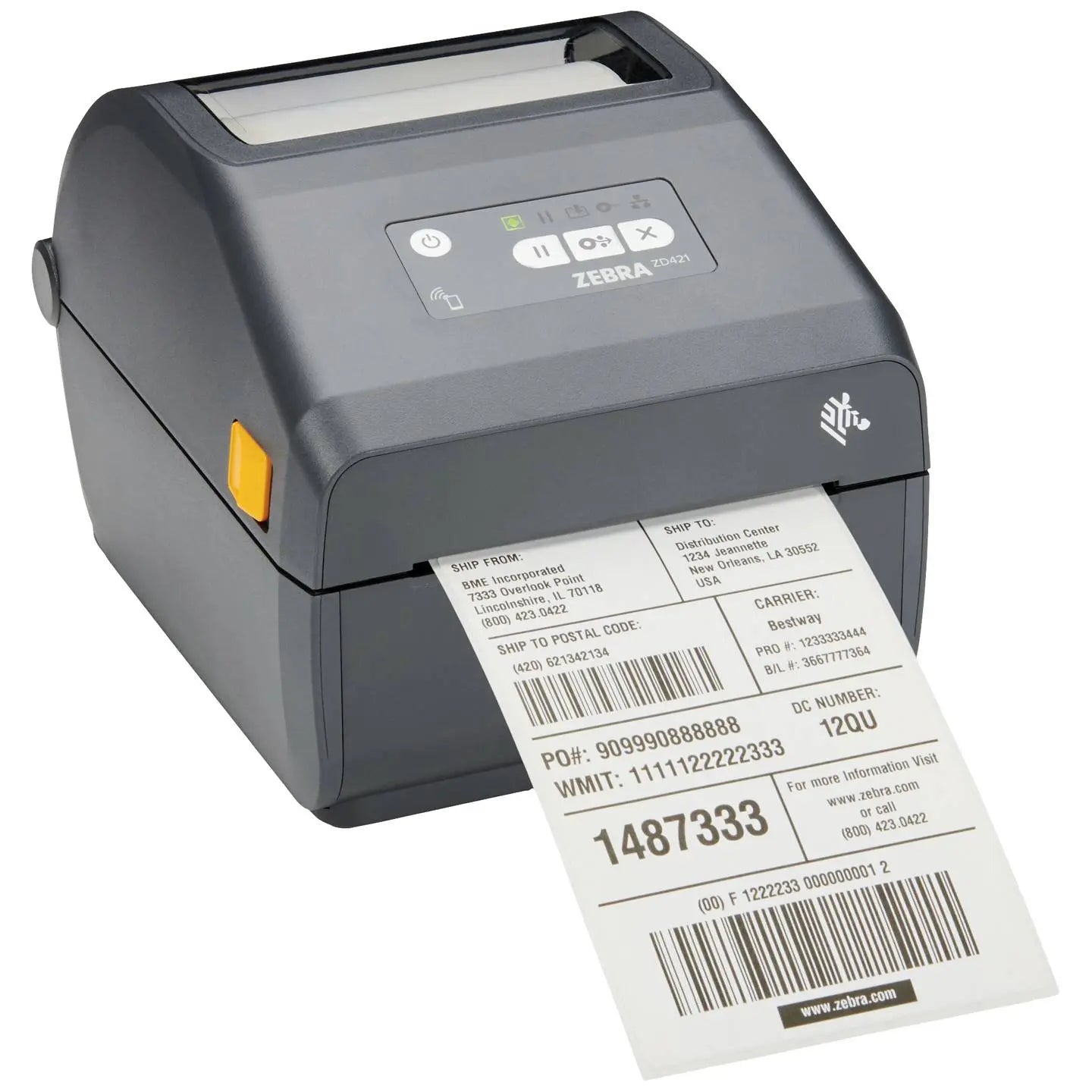 B-Ware Zebra Etikettendrucker Labeldrucker Thermodirektdrucker Kabellos Usb Lan Nfc130 - 5704174463757