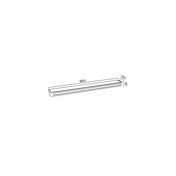 Oem Led Wandleuchte Leuchte Arcos Led Wandleuchte 90 Cm Siehe Text B-Ware - 8436562044558