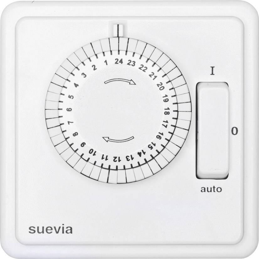 B-Ware Suevia Su280447 Unterputz Tageszeitschaltuhr Tagesprogramm Zeitschaltuhr Analog