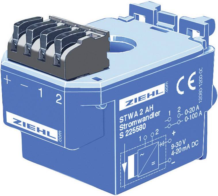 Ziehl Stwa 2 Ah 100 A Stromwandler Messumformer Umformer Wandler B-Ware - 4016138437669