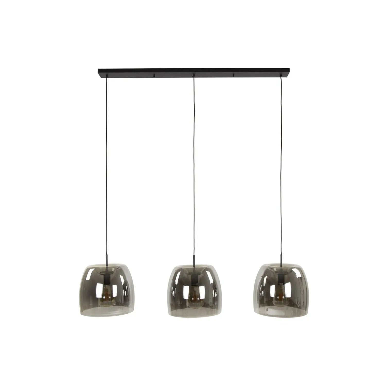 B-Ware Zijlstra Hängeleuchte Pendelleuchte Philippa Rauchgrau E27 Esszimmer 3 Flammig - 8713244080180