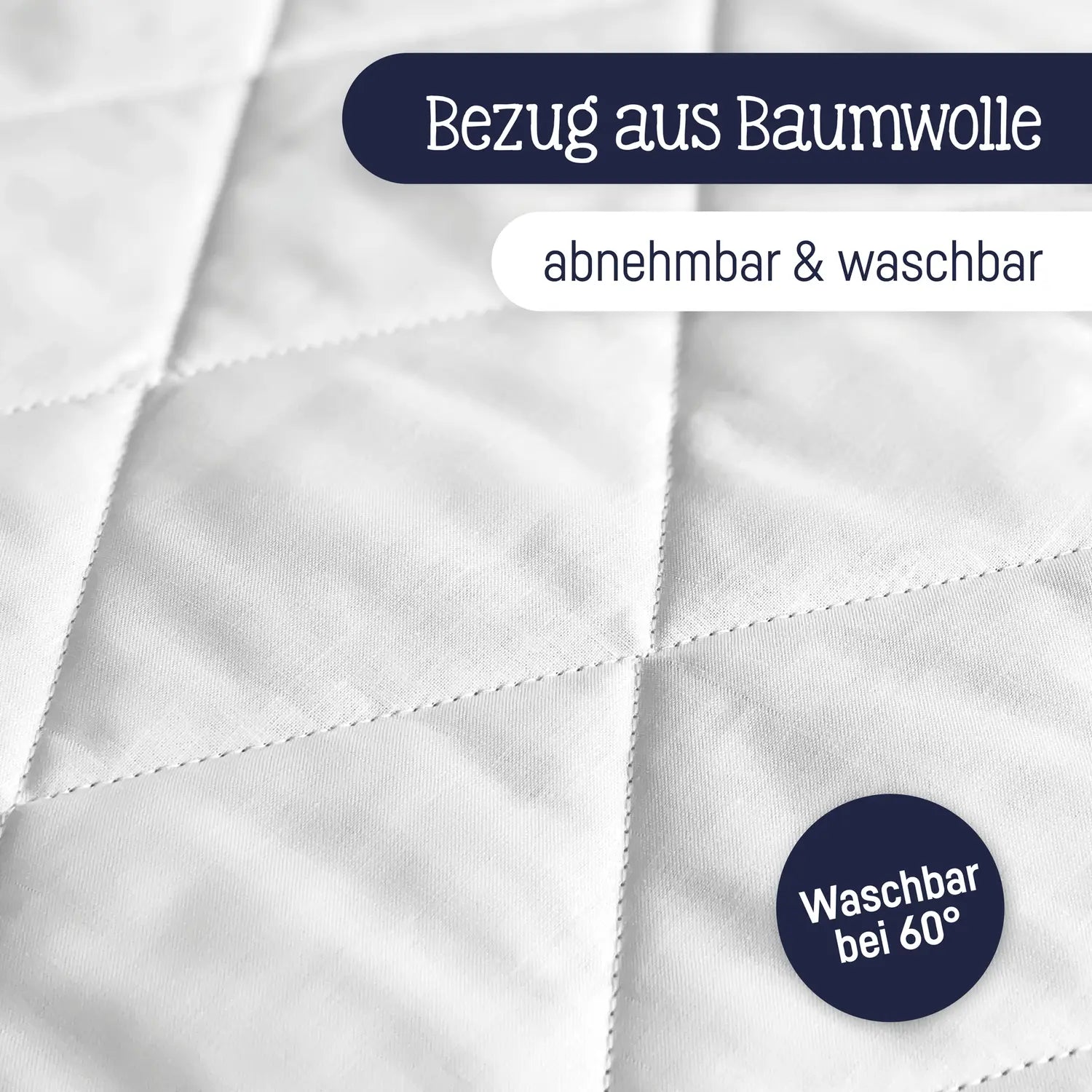 B-Ware Zöllner Kindermatratze Babybettmatratze Duosoft Basic Baumwolle 60x120 Cm - 4009250133335