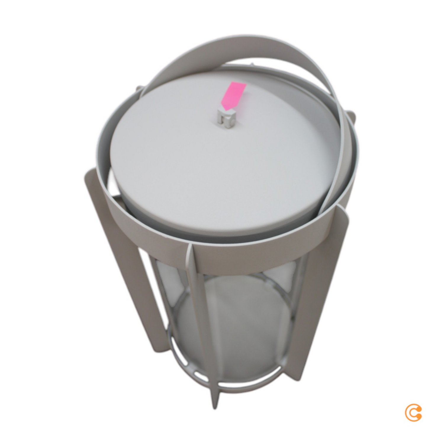 Zone Denmark Laterne Windlicht Firefly 35 Cm Hellgrau Für Siehe Text/Foto B-Ware - 5722000323167