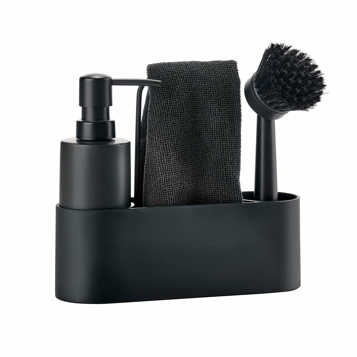 B-Ware Zone Denmark Geschirrspülset Mit Putztuch Bürste Schwarz Siehe Text/Foto - 5708760674909