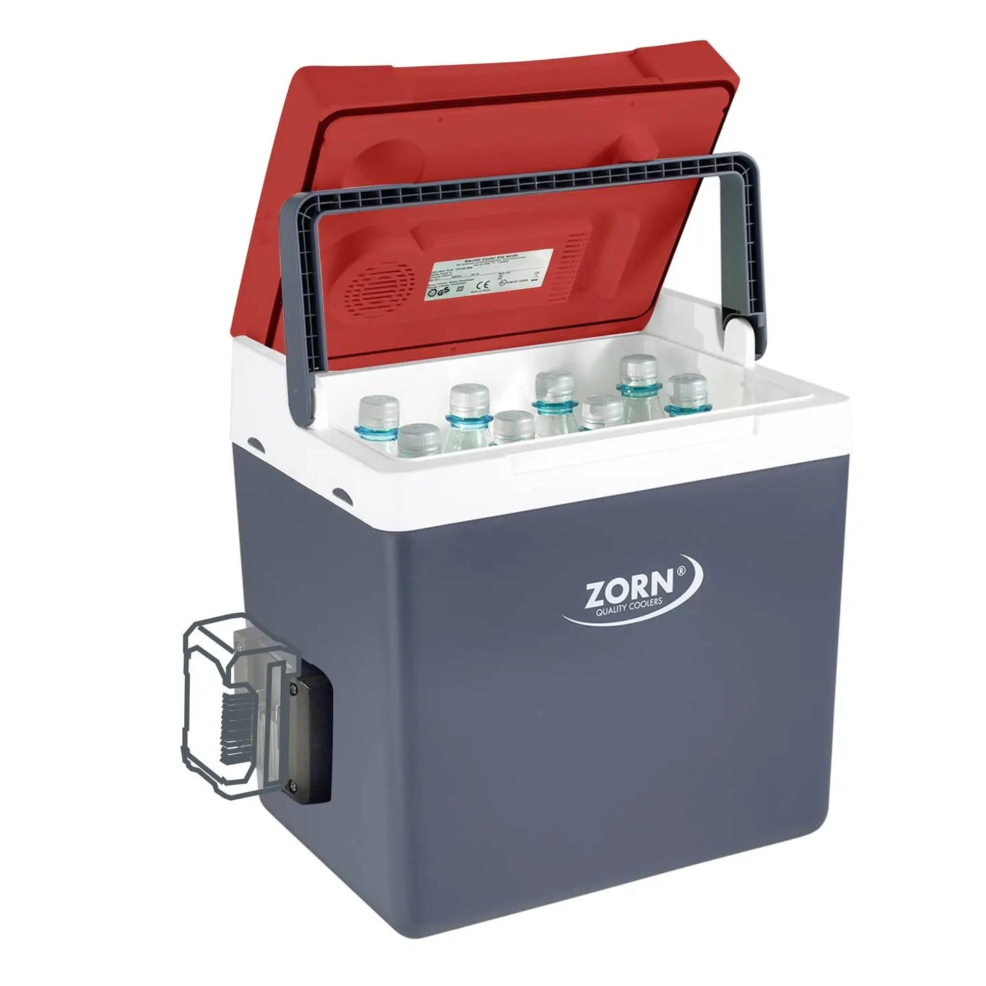 D-Ware Zorn Cooler Akku Kühlbox Z 26 Lne Heizbox Tragbar 25 L 230 V 2in1 Defektware - 4251702501203