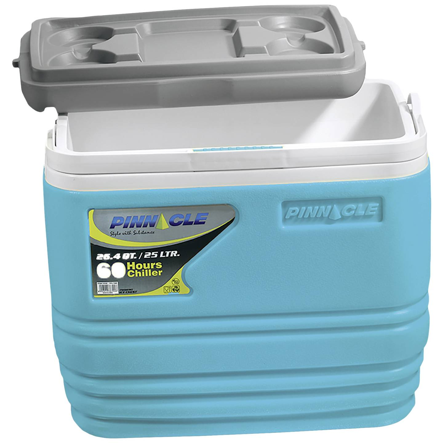 B-Ware Zorn Kühlbox Set Kombi Box Eisbox Blau Grau 25 L 45 L 20 L Speisen Getränke - 4251702500442