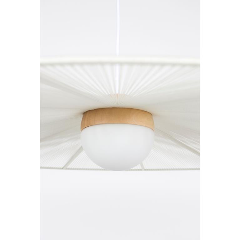 Zuiver Belle Hängeleuchte Pendelleuchte Lampe rund 80cm beige Eisen - 8718548093645