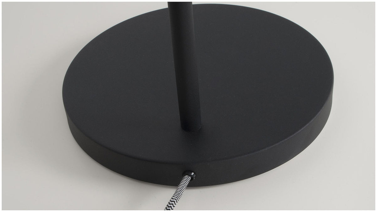 Zuiver Stehleuchte Lampe BUCKLE HEAD schwarz höhenverstellbar Fußschalter 150 cm - 8718548006324