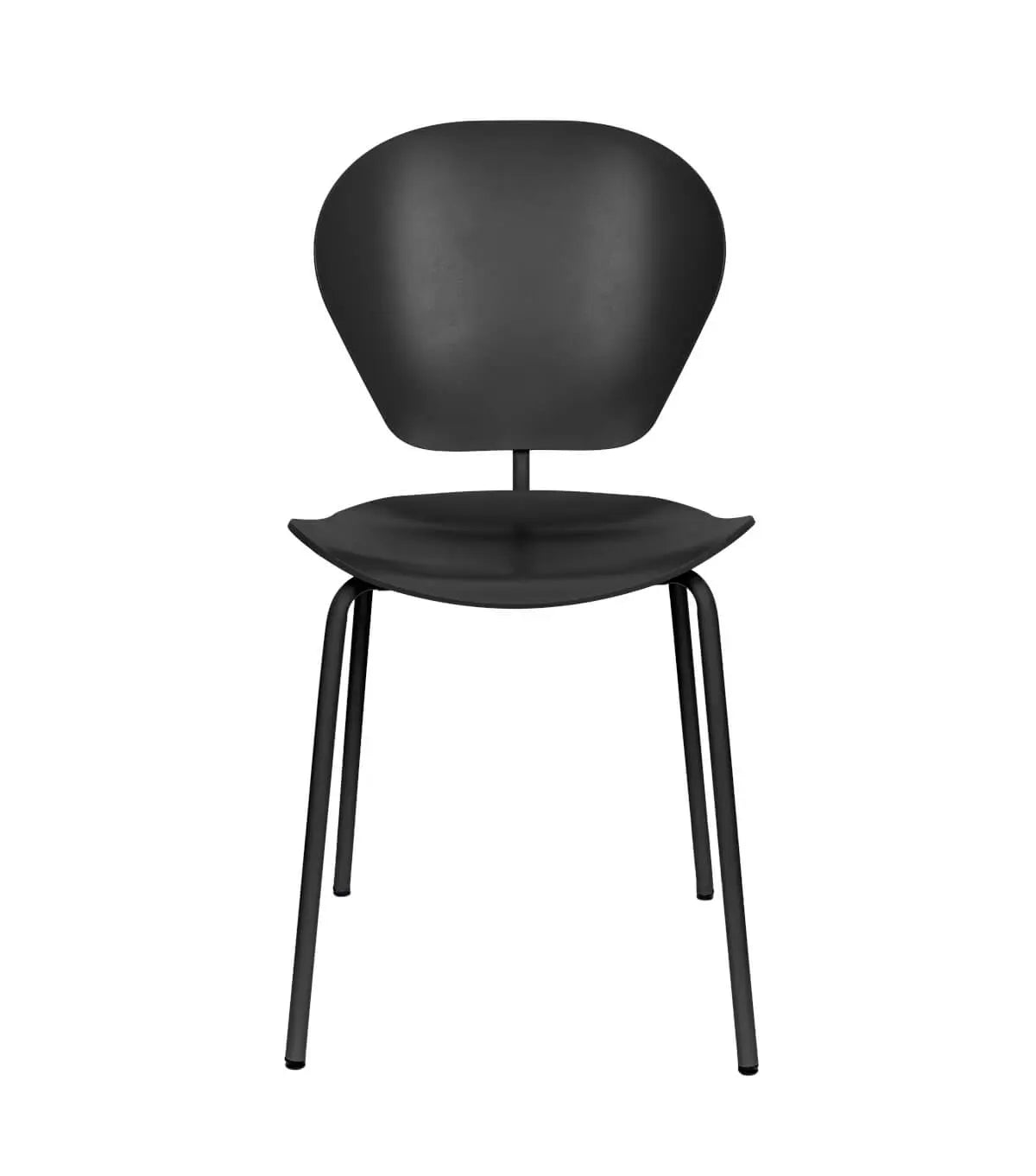 B-Ware Zuiver The Ocean Stuhl Sitzmöbel Besucherstuhl Sitz Kunststoff Recycelt Schwarz - 8718548062429