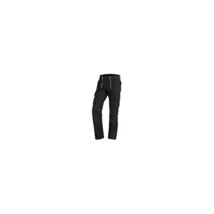 Fhb Zunfthose Arbeitshose Hose Schwarz Gr 50 Baumwolle Polyester Cordura B-Ware