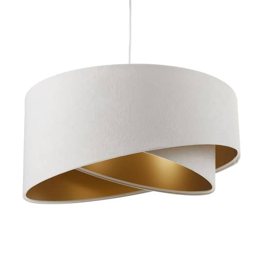 B-Ware Euluna Zweifarbige Hängeleuchte Chloe Pendelleuchte E27 Deckenlampe Im Lagenlook - 5902751344677