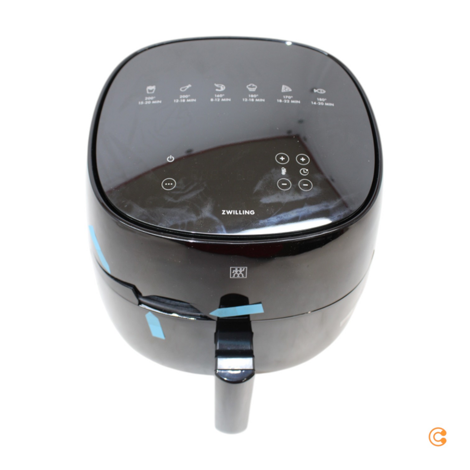 Zwilling 36450 280 0 Heißluft Fritteuse Led Touch Screen Programme Rezeptbuch C-Ware - 4009839652240