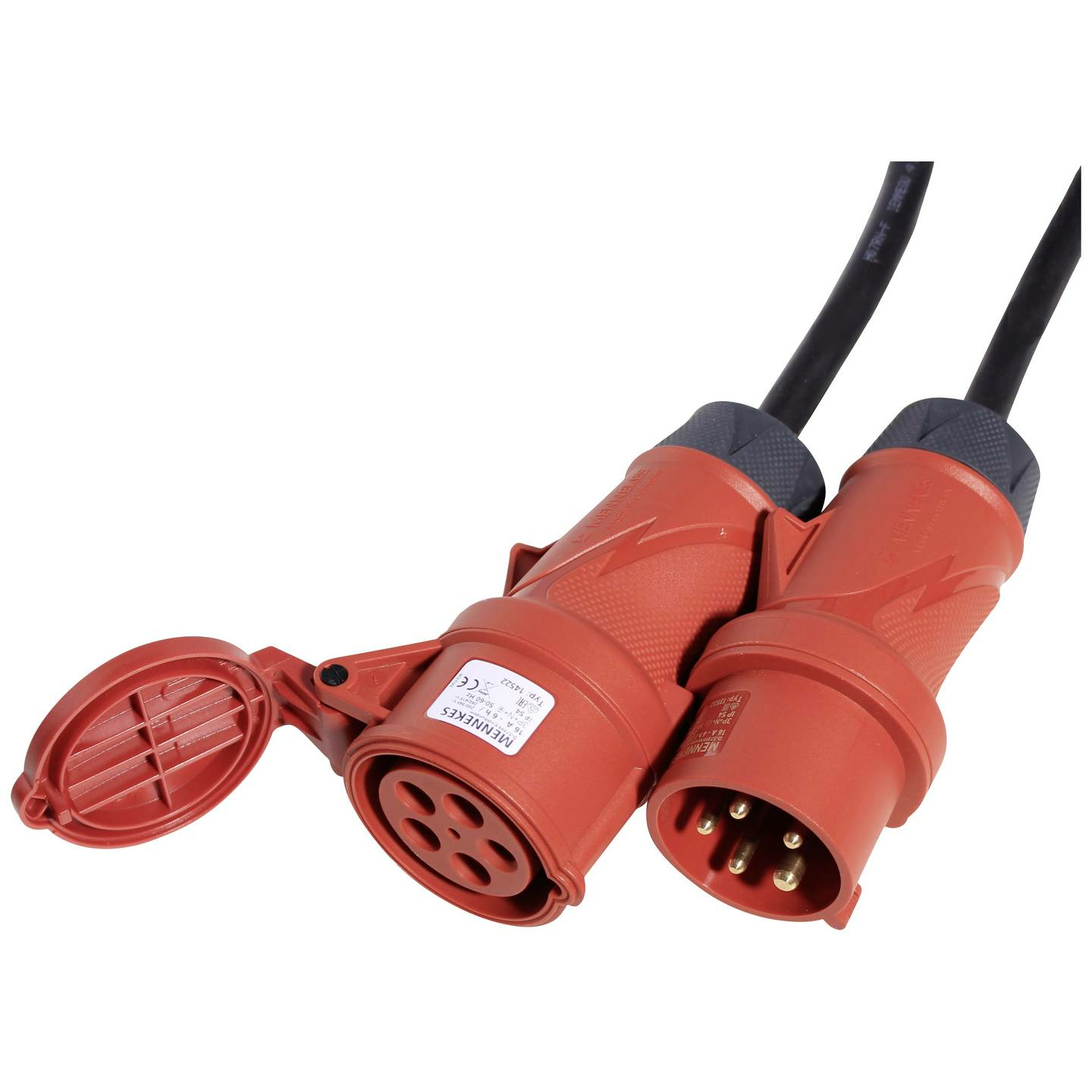 B-Ware Counttec Ec332 C Mobiler Stromzähler Drehstromzähler Digital 32 A Mid Konform: Ja