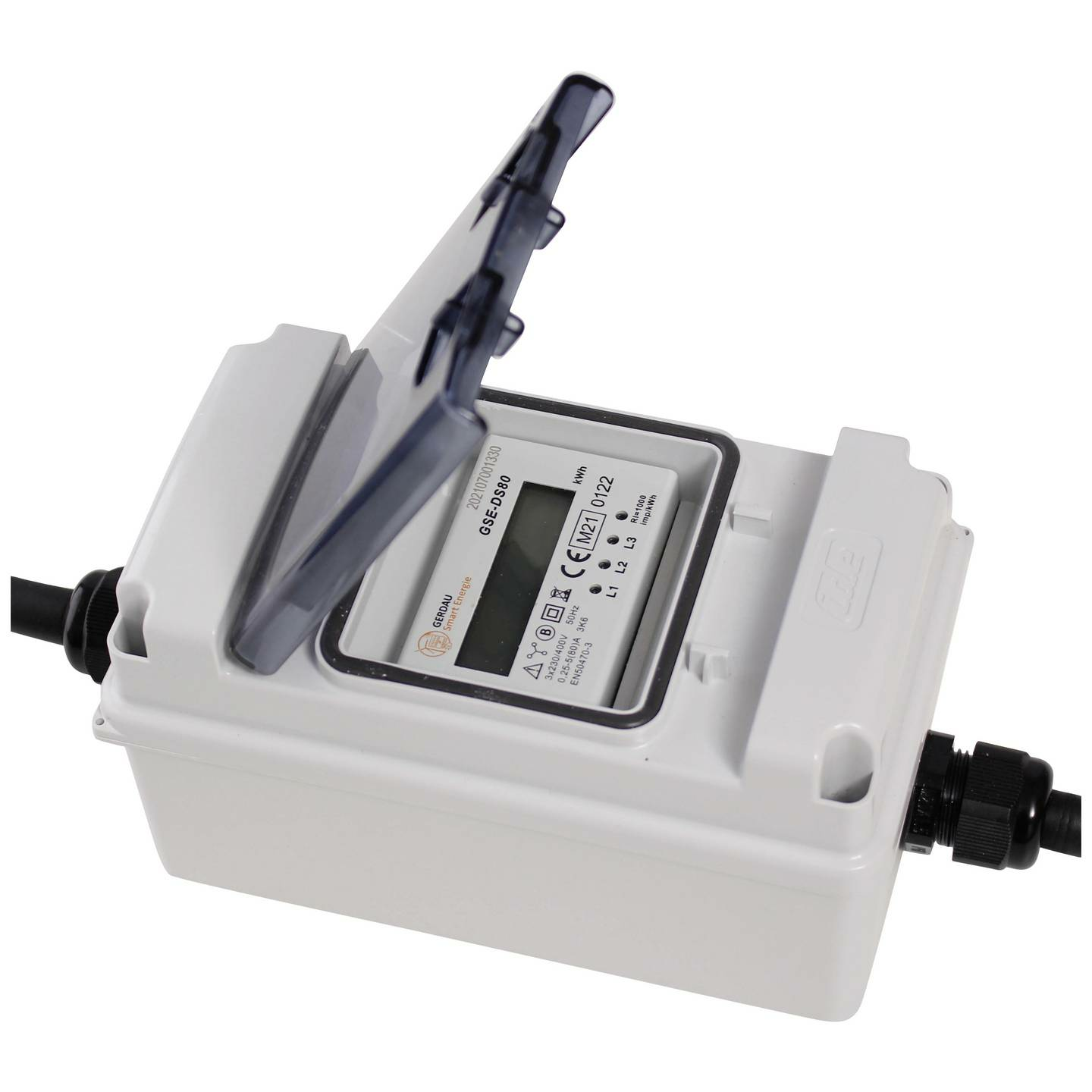 B-Ware Counttec Ec332 C Mobiler Stromzähler Drehstromzähler Digital 32 A Mid Konform: Ja