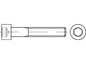 B-Ware Zylinderschrauben Schrauben Iso 12474 Stahl 12.9 M 12x1 5x40 100 Stück - 4051426628749
