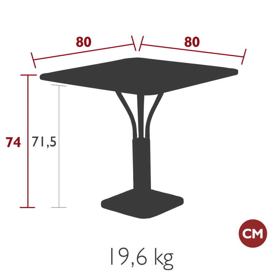 Fermob Luxembourg Esstisch Tisch Gartentisch Esszimmertisch Siehe Text/Foto B-Ware - 3100540339435