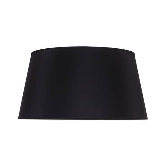 Lampenschirm Lampen Deckenlampe Hänge Leuchte Cone Höhe 25,5 cm, Chintz schwarz