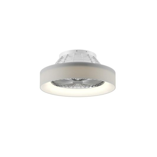 Starluna Circuma LED-Deckenventilator mit Lampe Ventilator dimmbar weiß sil464