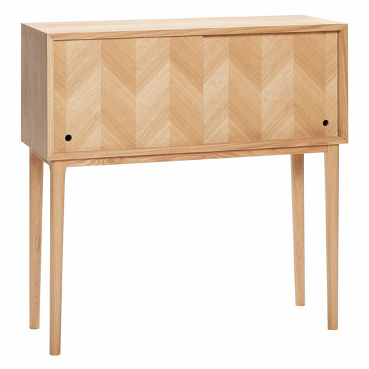 Hübsch Interior Herringbone Kommode Sideboard Anrichte Schrank 90cm SIEHE TEXT