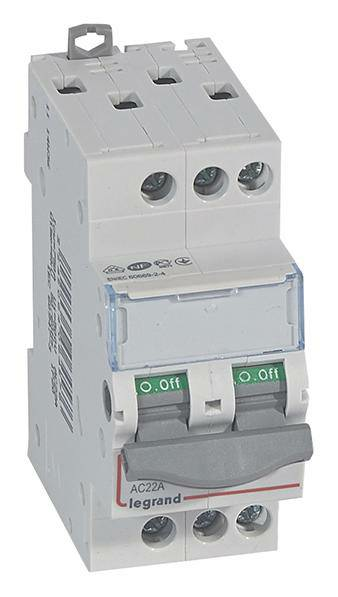 Legrand 406457 Lasttrennschalter Leistungsschutzhalter Hauptschalter 400 V