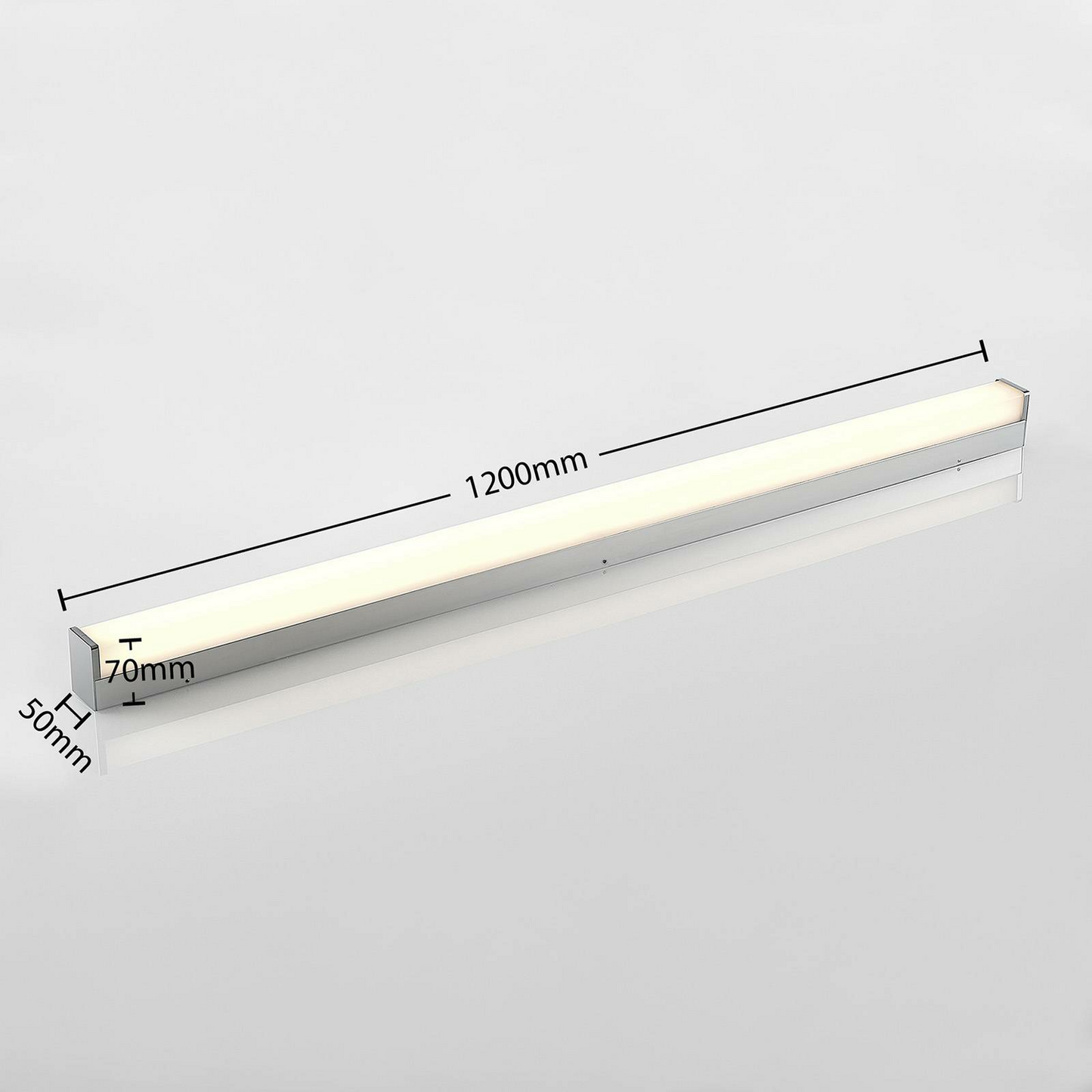 Lindby Klea LED-Badezimmerleuchte Badezimmerlampe Wandlampe Lampe 20W LED 120949