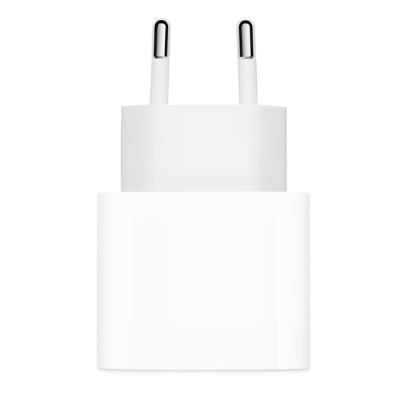Apple 20W USB‑C Power Adapter Netzteil Ladegerät EU Stecker Netzadapter weiß pro