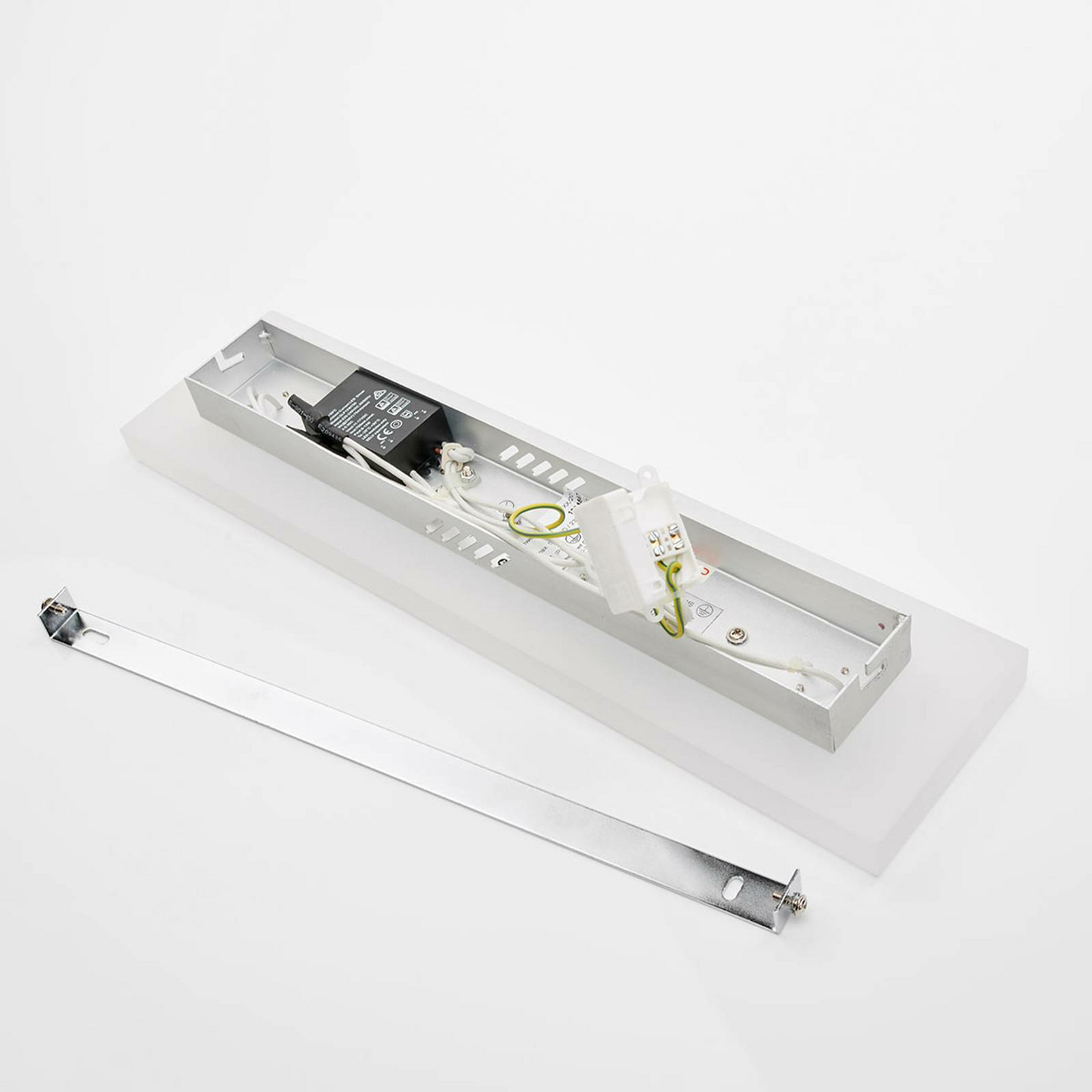 Lucande LED-Wandleuchte Marle Wandlampe Lampe Leuchte9 Watt opalweiß nickel436